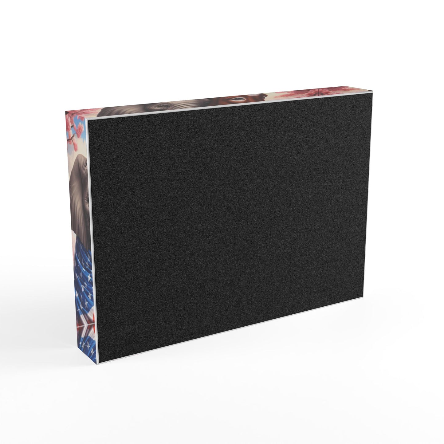 Multicolored Animal Art Photo Block - American Spirit Decor