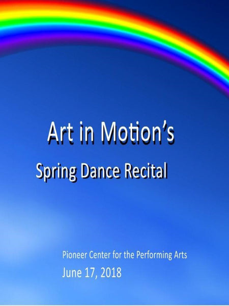 Art in Motion's Spring Recital 2018